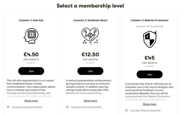 subscriptions patreon